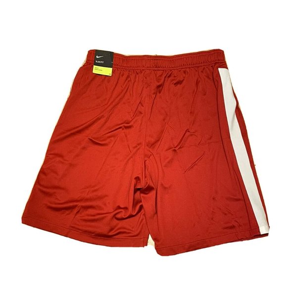 Nike Men's Liverpool FC Home Red Soccer Shorts - Picture 2 of 2